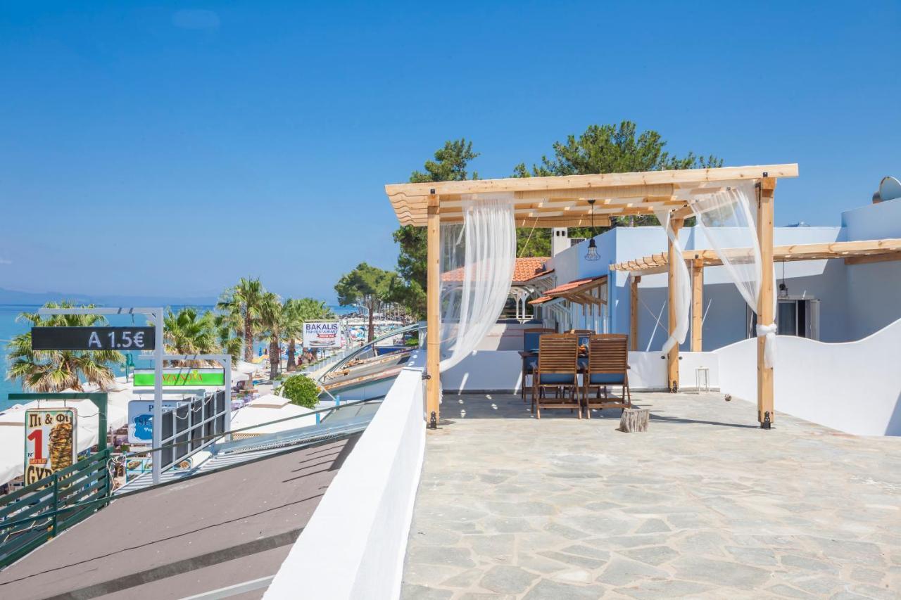 Nautilus Sea View Suite 4 Pefkochori Exterior photo